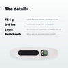 Specifications: 164 g, 3 to 6 hours per charge, Lycra fabric, both hands