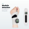 Magnetic control module detaches from the wrist strap